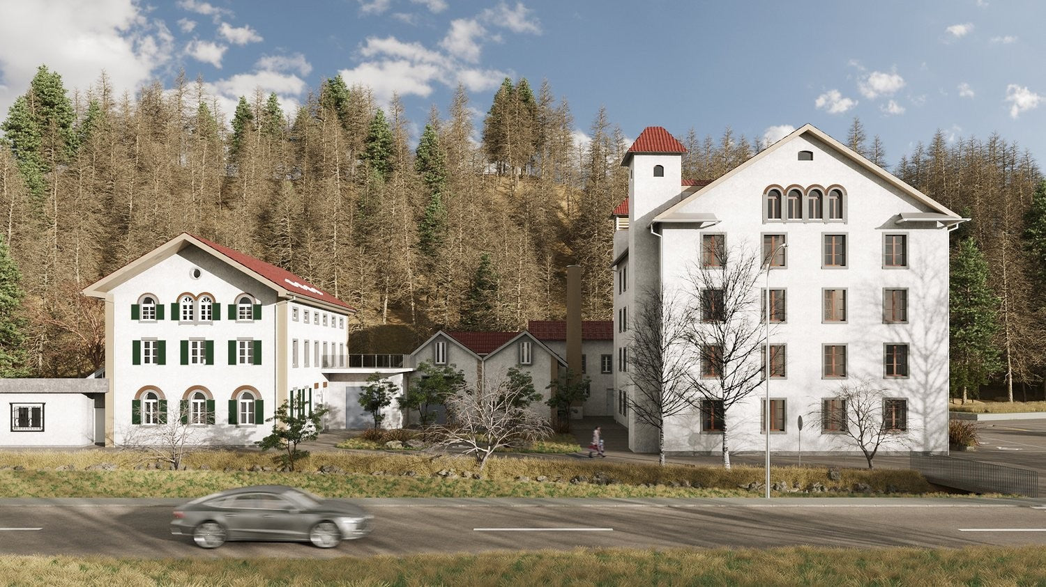 Bäretswilerstrasse Areal in Baum, Referenz für Verwaltung und Facility Management